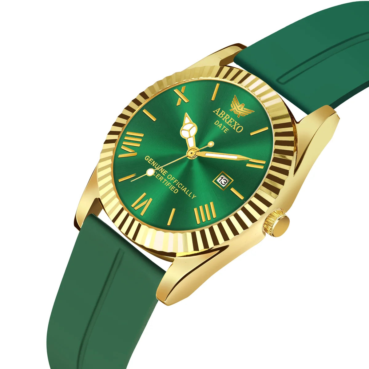 ABREXO, TYCOON Series Date Working Analog Watch For Men (Green)