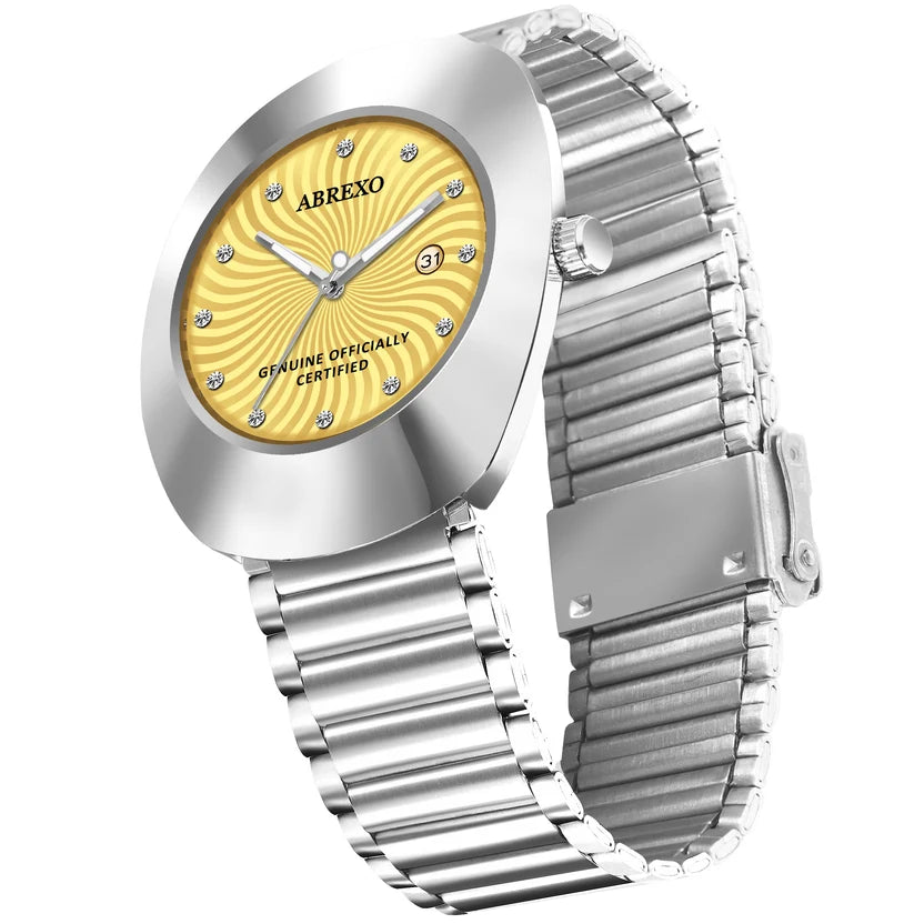ABREXO CALI CARTEL Series Analog Watch For Men (Quartz, Stainless Steel)AB13