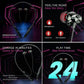 Wireless Bluetooth Neckband Earphones with Deep Bass Sound