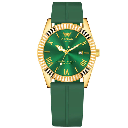 ABREXO, TYCOON Series Date Working Analog Watch For Men (Green)