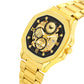 ABREXO GODFATHER Series Analog Watch For Men (Quartz, Stainless Steel)AB15