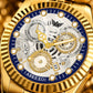 ABREXO Abx1775 Silver Dial Gold Watch Analog Watch - For Men