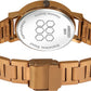 ABREXO MOCHA CRUSH I Rose Gold Dial I Brown IP Long Life Plating I Quartz Girls Analog Watch  - For Women Abx21