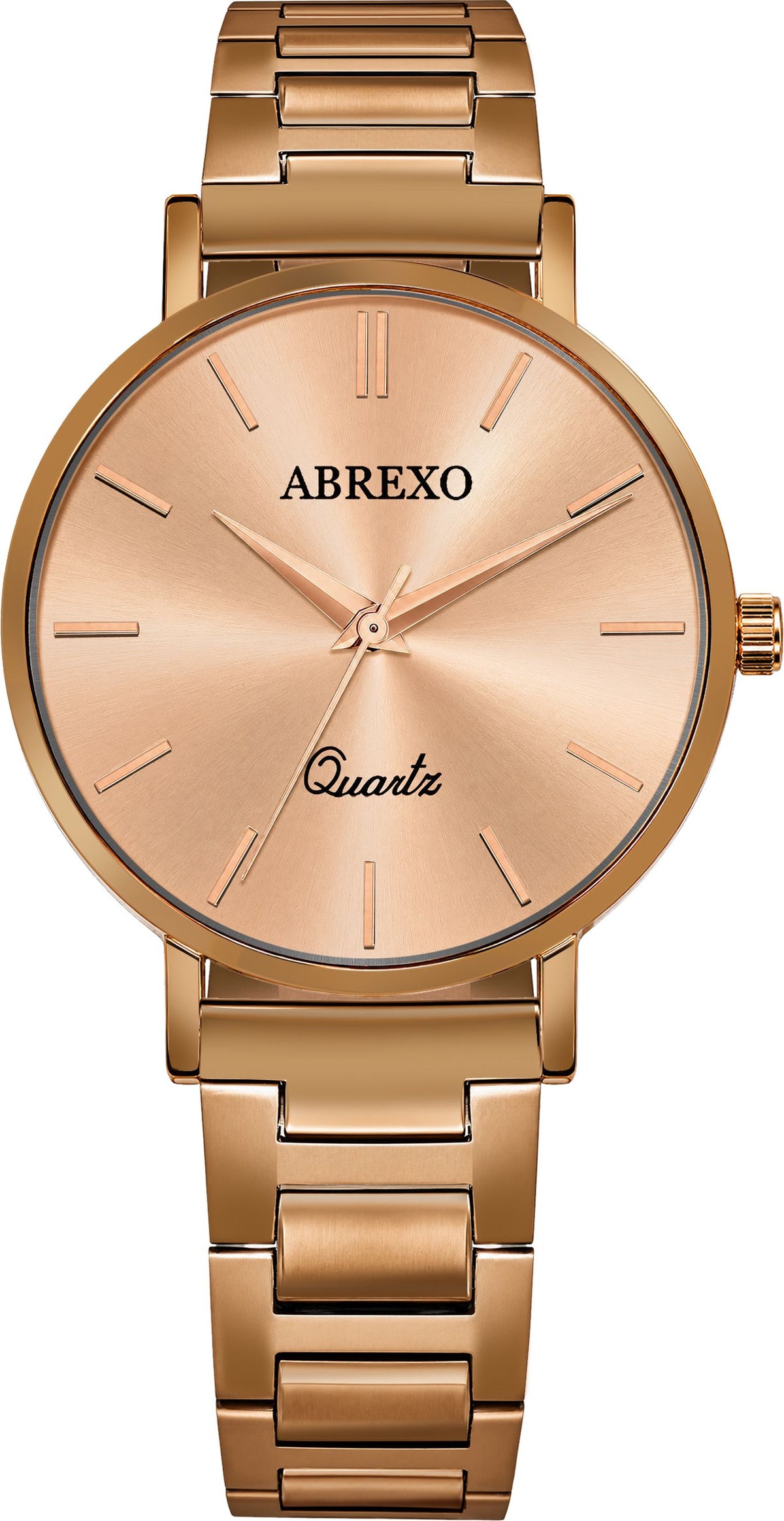 ABREXO MOCHA CRUSH I Rose Gold Dial I Brown IP Long Life Plating I Quartz Girls Analog Watch  - For Women Abx21
