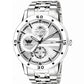 ABREXO Abx4022-Silver Watch is an analog quartz watch for men