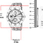 ABREXO Abx4022-Silver Watch is an analog quartz watch for men