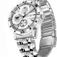 ABREXO Abx4022-Silver Watch is an analog quartz watch for men