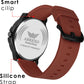 Abrexo Chronograph Look Date Working Dial Silicone Strap Watch For Boys Men Analog Watch ABX4025