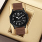 ABREXO New Arrival Arabic Style Silicone Magnet Strap Date Working QuartzWatch For Boys Analog Watch  - For Men Abx7201