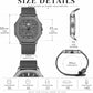 ABREXO PHANTOM Series I Gun Metal I Grey Dial I Date Working I Grey Mesh Strap Analog Watch  - For Men Abx8202 GUN GRY