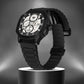 ABREXO Chronograph Look Date Working Arabic Magnet Silicon Strap Quartz Watch For Boys Analog Watch  - For Men Abx8321