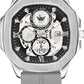 ABREXO Chronograph Look Date Working Grey Magnet Silicon Strap Quartz Watch For Boys Analog Watch  - For Men Abx8333