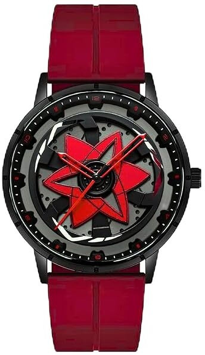 ABREXO Spinning Wheel Star Skeleton Dial Designer Casual Stainless Steel Watch For Boys Analog Watch  - For Men Abx9986