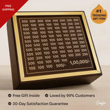 Piggy Bank for Kids & Adults, Savings One Lakh Challenge Box