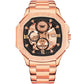 ABREXO GODFATHER Series Analog Watch For Men (Quartz, Stainless Steel)AB15