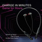 Wireless Bluetooth Neckband Earphones with Deep Bass Sound