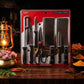 8 Pcs Stainless Steel Knife Sets for Kitchen