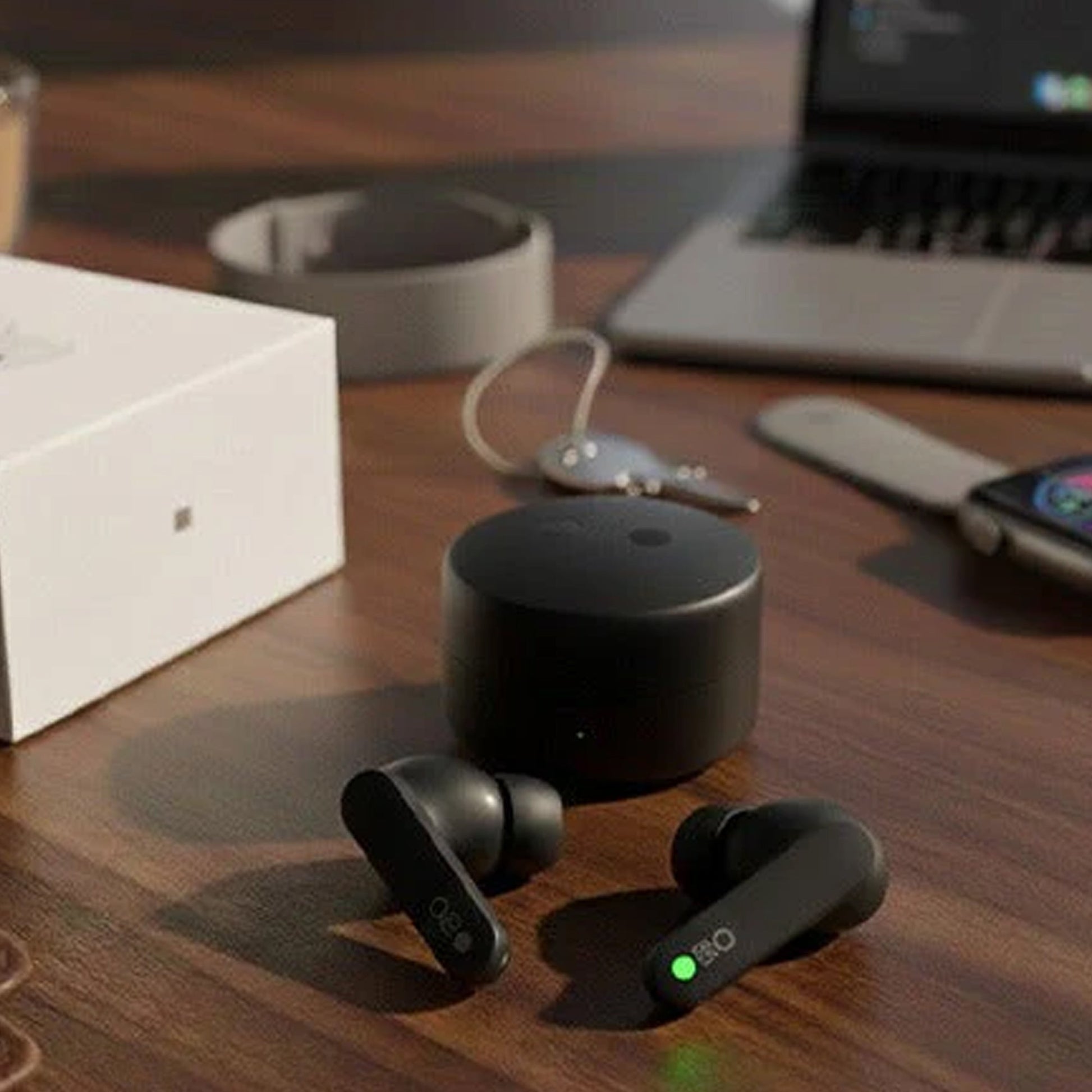 Round Wireless Earbuds with 12-Hour Playtime - image 2