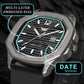 ABREXO Gun Metal Series Analog Watch For Men AB16