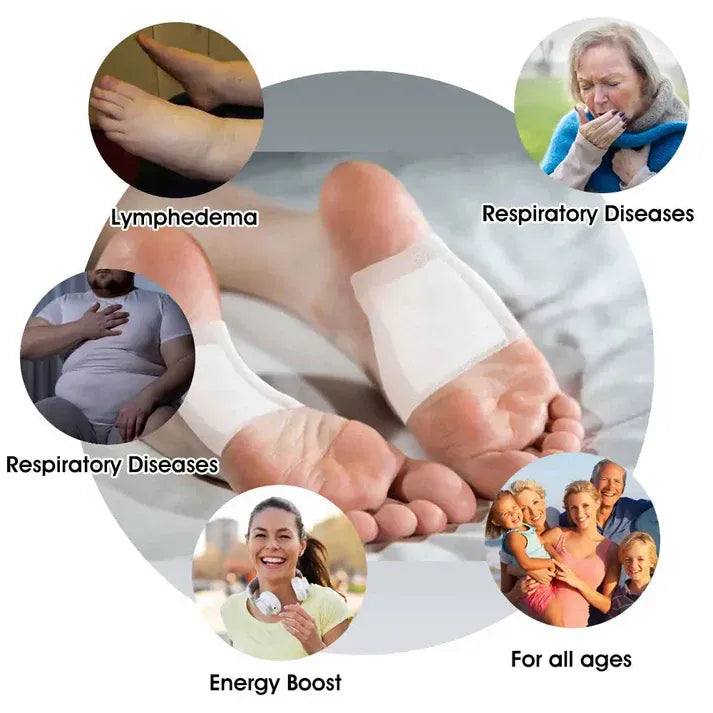 🐝 Detox & Slim- Buy 10 Get 10 Patch Free – Bee Venom Lymphatic Drainage & Slimming Foot Patches