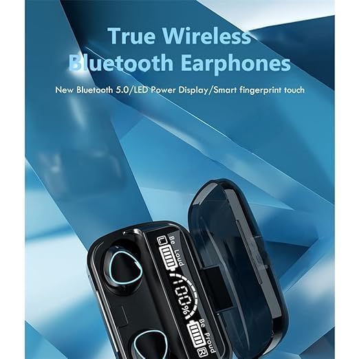 Wireless Bluetooth Earbuds with Noise Reduction & Usable Powerbank @ ₹399 Only