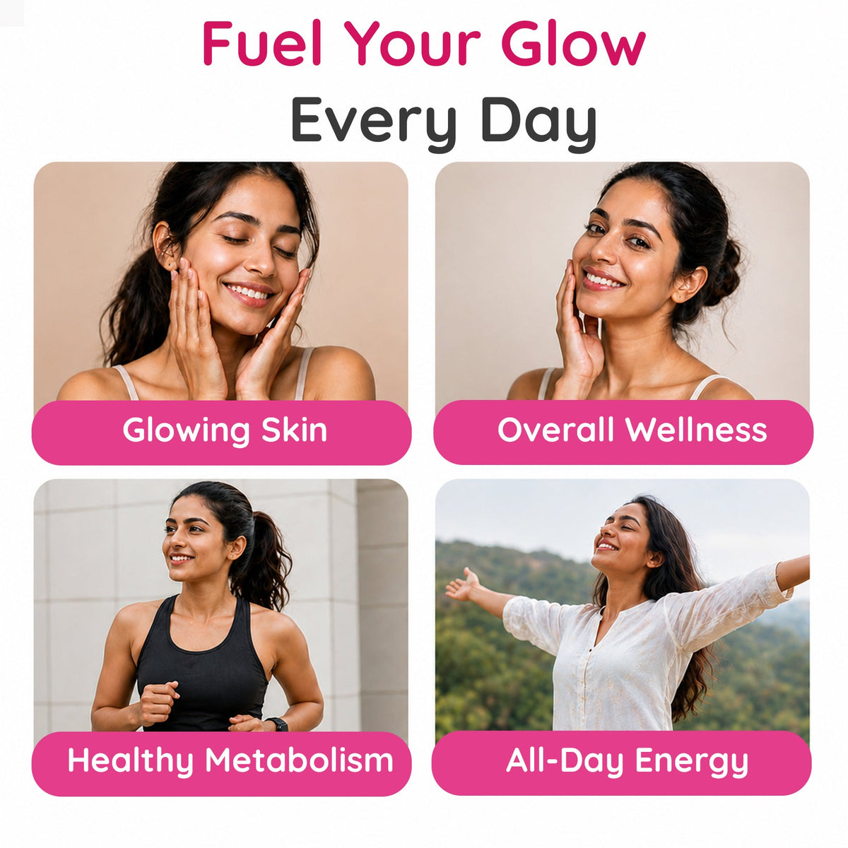 Buy 1 Get 1 Purna Multivitamin Gummies – Strawberry Flavor | Daily Wellness & Energy Support | 30 Vegan Gummies