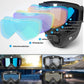 Transparent Full Faceshield Reusable Dustproof Anti-fog Mask Safety Glasses