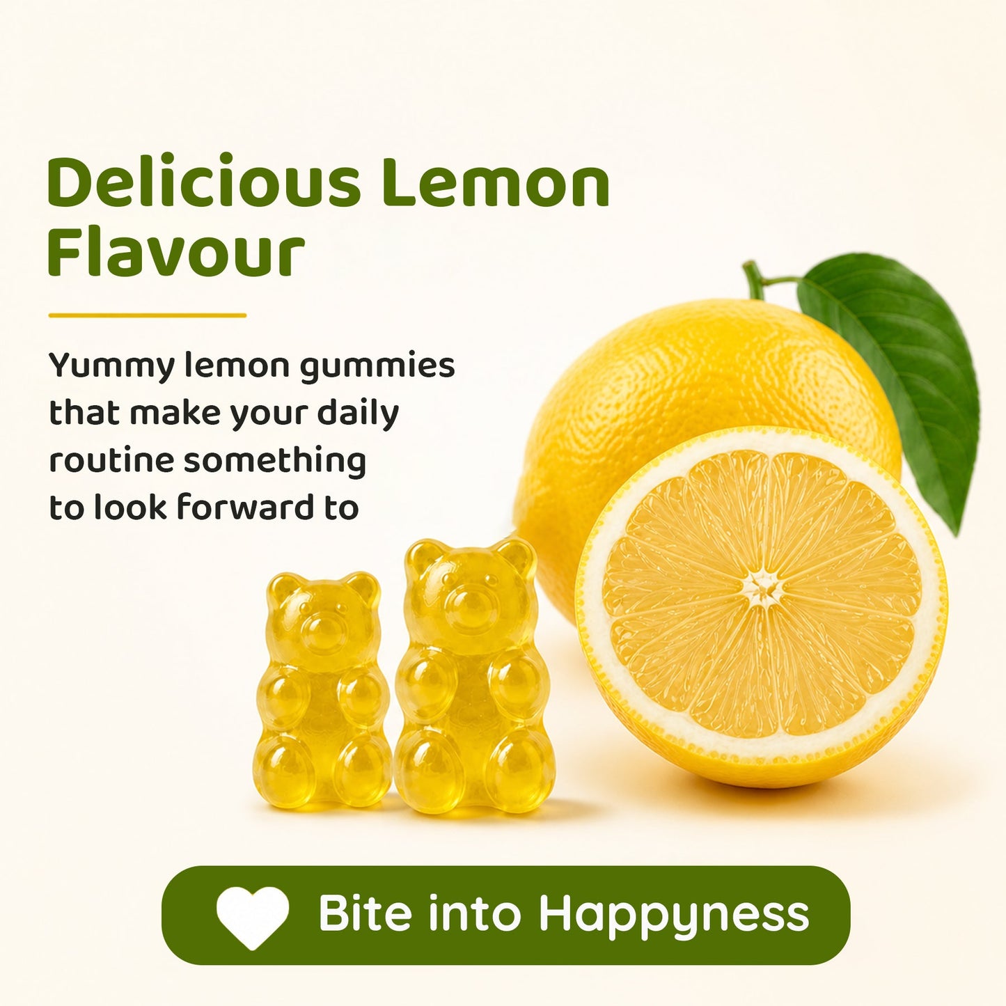Buy 1 Get 1 Purna Vitamin C Gummies – Lemon Flavor | Vitamin C, D3 & Zinc for Skin & Immunity | 30 Vegan Gummies