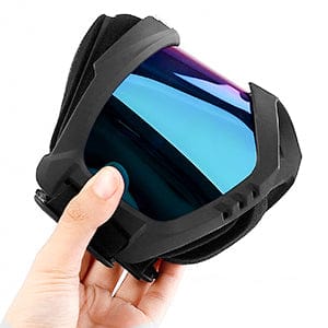 Transparent Full Faceshield Reusable Dustproof Anti-fog Mask Safety Glasses