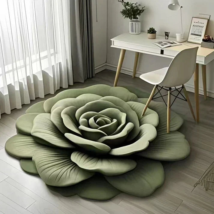 Floral Plush Diatomaceous Earth Floor Mat - image 7