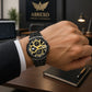 ABREXO BANDITS Series Analog Watch For Men (Quartz, Stainless Steel)AB10