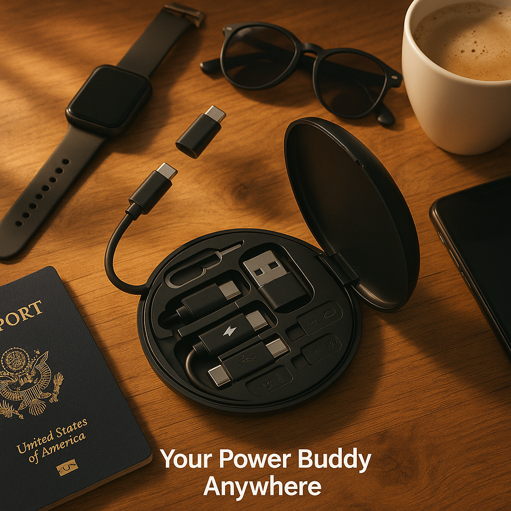 8-in-1 Multi-Connector Fast Charging Cable Kit for All Devices