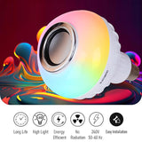 LED Light Bulbs Color Changing With Bluetooth Speakers And Remote Control Bulb