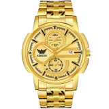 ABREXO BANDITS Series Analog Watch For Men (Quartz, Stainless Steel)AB10