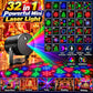 32-in-1 Laser Light Powerful Decoration Light Machine with Stand