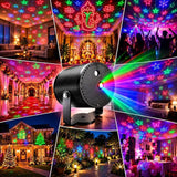 32-in-1 Laser Light Powerful Decoration Light Machine with Stand
