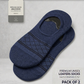 Premium Unisex No-Show Socks -Pack of 2 Sets