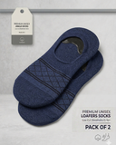 Premium Unisex No-Show Socks -Pack of 2 Sets