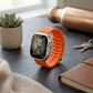 Ultra Active Smartwatch with Orange Sport Band - BMS