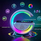 G-Shape Bluetooth Speaker Lamp with Wireless Charger