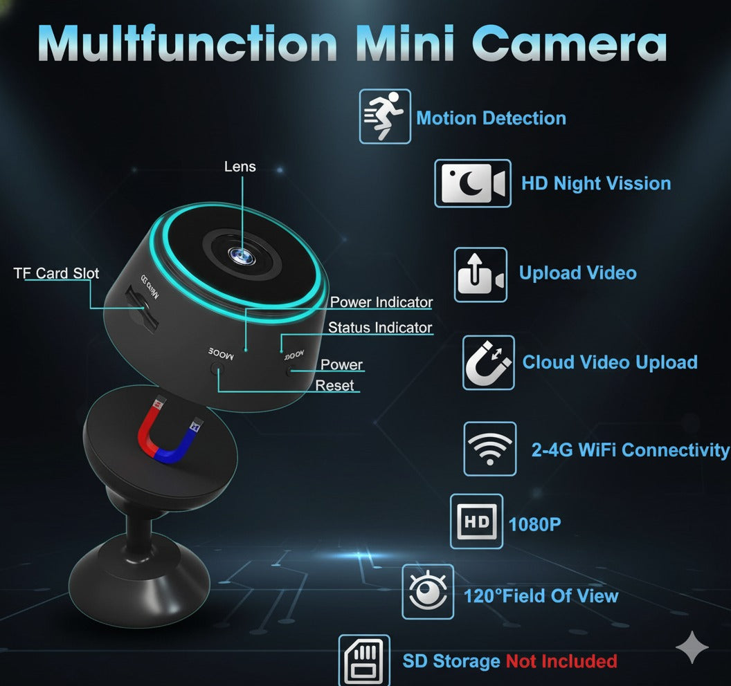 Rechargeable Wi-Fi HD CCTV Live Camera