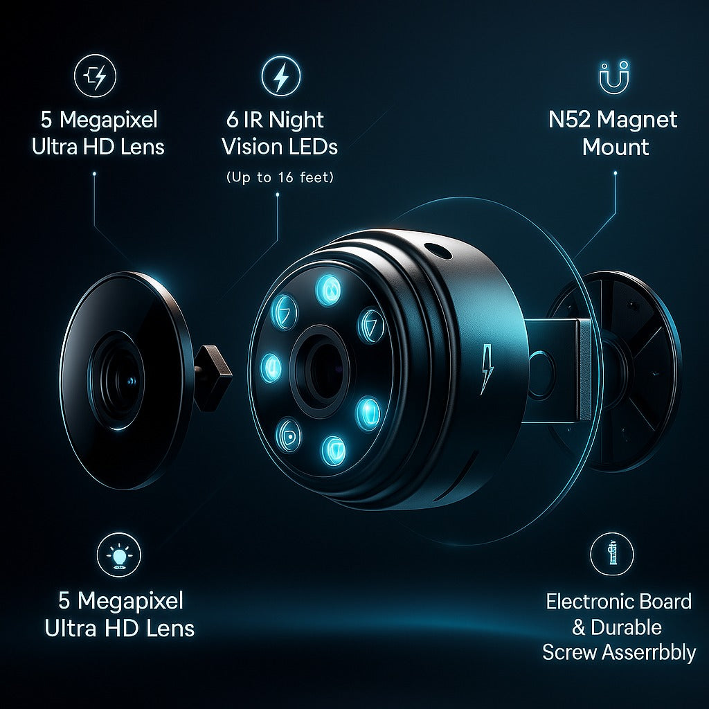 Rechargeable Wi-Fi HD CCTV Live Camera