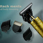 Unisex Precision Hair Trimmer with Adjustable Close-Cut Blades