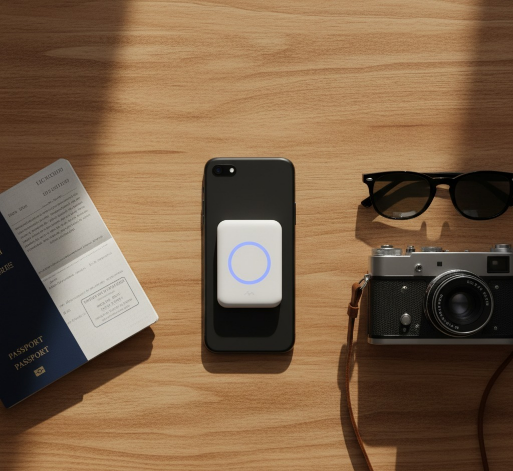 Magnetic Wireless Power Bank- Snap-On Fast Charging (10000mAh)