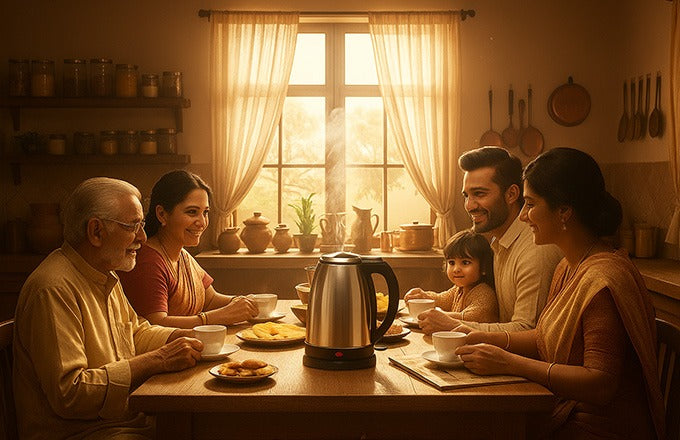 Electric Kettle – Fast Boiling, Safe &amp; Energy Efficient