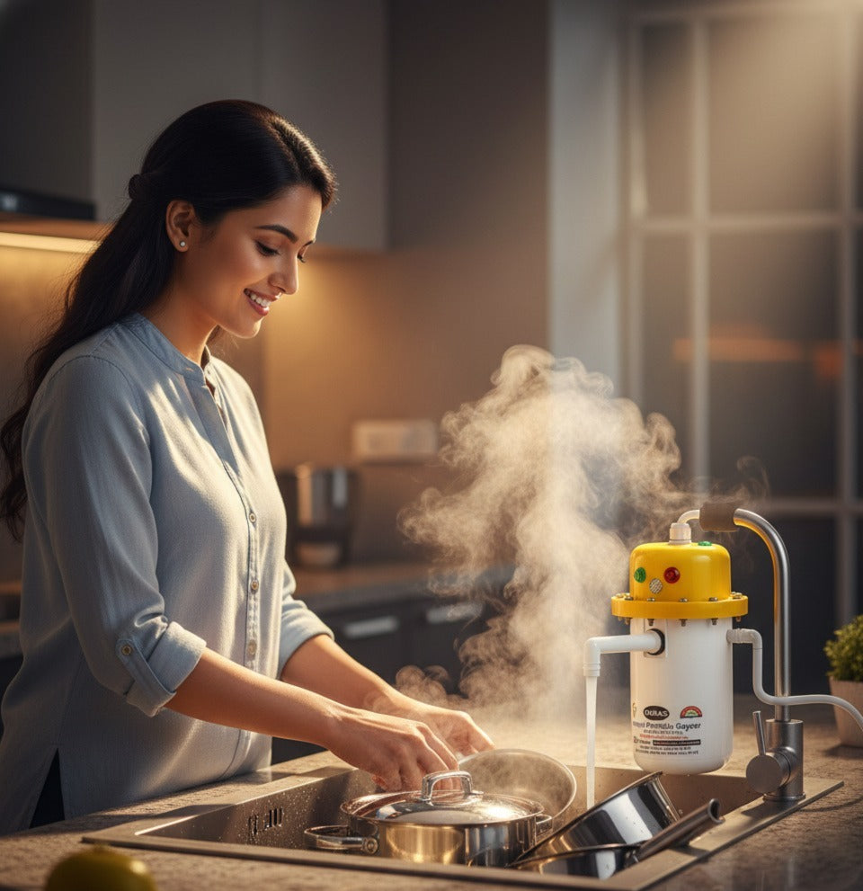 Portable Electric Instant Geyser