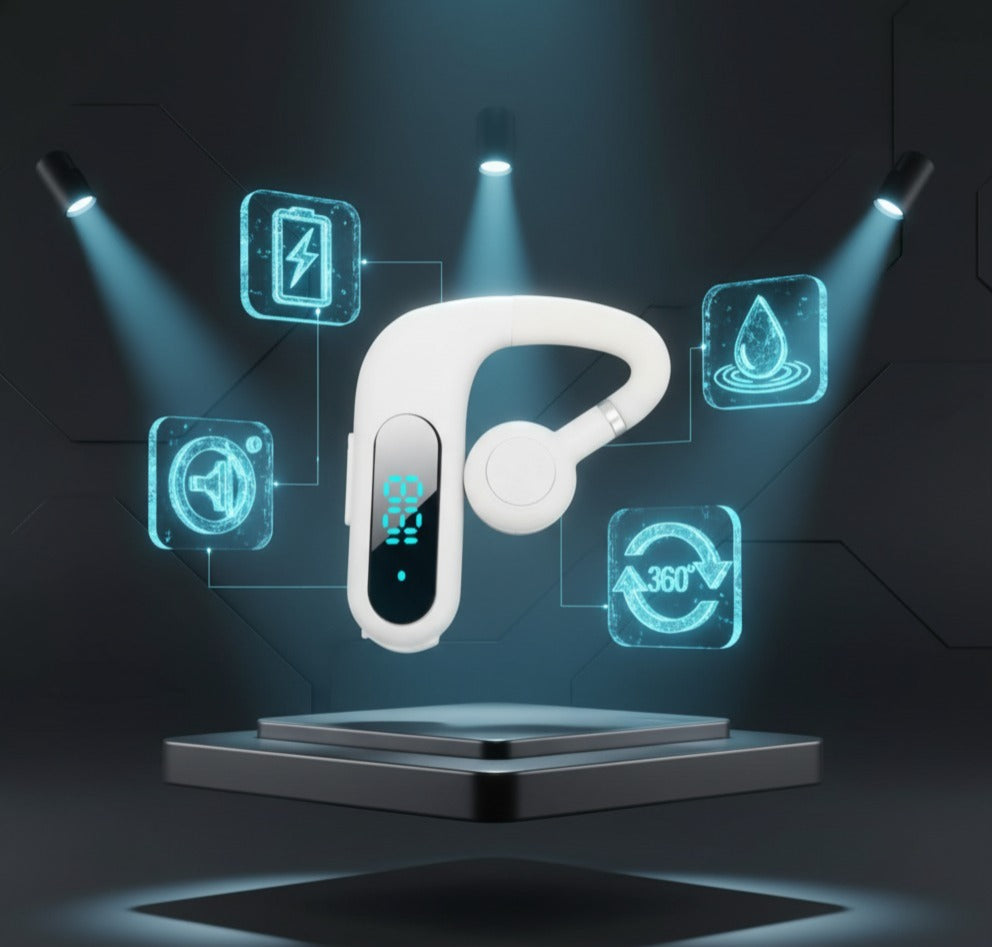 Smart Display Wireless Bluetooth Earbud