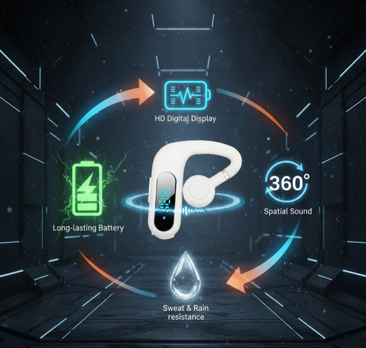 Smart Display Wireless Bluetooth Earbud