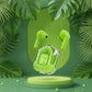 Transparent Ultrapods Max TWS Earbuds with LED Display Case