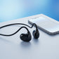 CTRL8 VV4 Air Bone Conduction Neckband with ergonomic design and HD sound in black